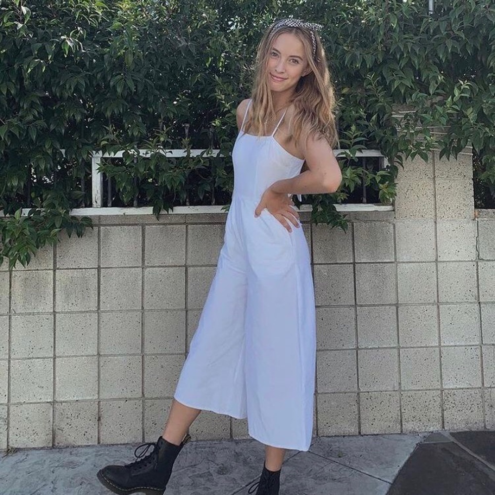 Princess Polly White Jumpsuit